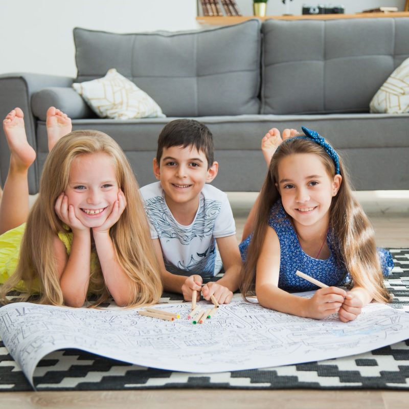 gen-z-children-play-and-draw-on-coloring-book gen-z-children-play-and-draw-on-coloring-book